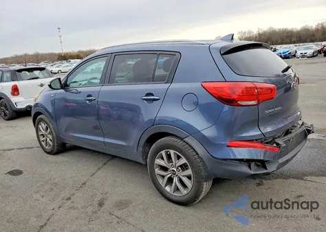 2015 Kia Sportage Lx из США, поврежденный, VIN KNDPBCAC6F7716727